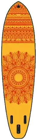 Paddle Stellar, vue de dessous