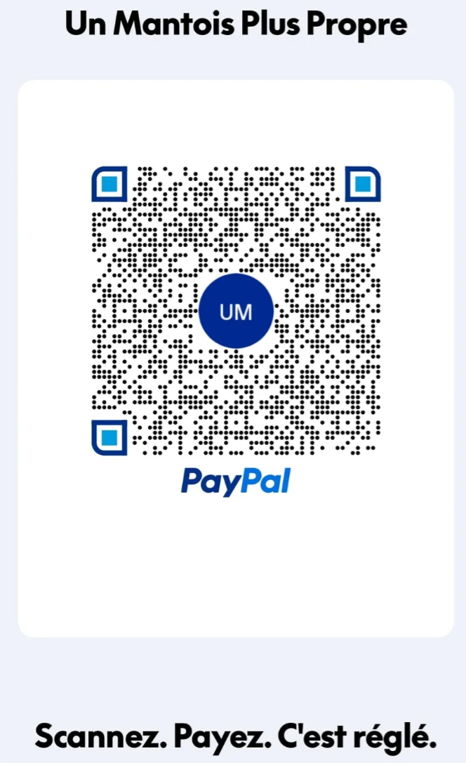 QR code PayPal de l'association : scannez-le pour faire un don